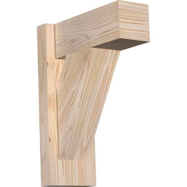 Ekena Millwork Traditional Block Smooth Outlooker, Douglas Fir, 5 1/2"W x 12"D x 16"H OUT06X12X16TRA05SDF - main